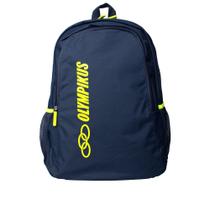 Mochila Unissex Olympikus Essential Marinho/Verde Neon
