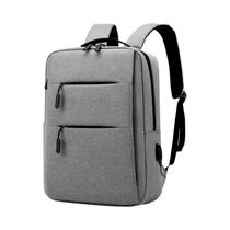 Mochila Unissex para Laptop com Zíper e Multicamadas - 13, 14 e 15 Polegadas