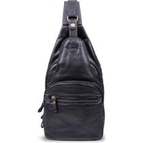 Mochila Unissex Transversal em Couro Artlux 1343 Mochila Unissex Transversal em Couro Artlux 1343