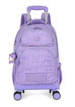 MOCHILA UP4YOU LILÁS 360º COM CARRINHO REFORÇADO - Luxcel MOCHILA UP4YOU LILÁS 360º COM CARRINHO REFORÇADO - Luxcel