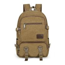 Mochila Urban Canvas 20L impermeável para viagens e caminhadas M64