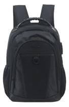 Mochila Urbana Preta Notebook Unicross Reforçada
