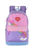 Mochila ursinhos carinhosos lilas luxcel - brand