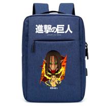 Mochila USB Escolar Estampa Infantil Attack On Titan Notebooks, Trabalho Escola Interface USB