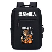 Mochila USB Escolar Estampa Infantil Attack On Titan Notebooks, Trabalho Escola Interface USB