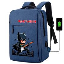 Mochila USB Escolar Estampa Infantil Batman Notebooks, Trabalho Escola (Interface USB)