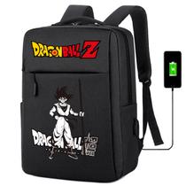 Mochila USB Escolar Estampa Infantil Dragon Ball Notebooks, Trabalho Escola (Interface USB)