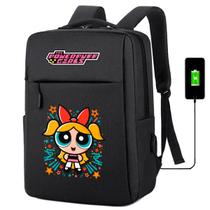 Mochila USB Escolar Estampa Infantil Meninas Super Poderosas Notebooks, Trabalho Escola (Interface USB) Mochila USB Escolar Estampa Infantil Meninas Super Poderosas Notebooks, Trabalho Escola (Interface USB)