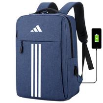 Mochila USB Escolar Estampa Unissex Esportivo Notebooks, Trabalho Escola (Interface USB)