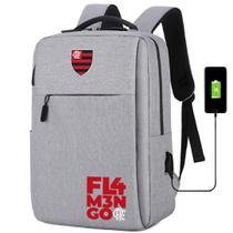 Mochila USB Estampa Mengão Infantil Escolar Perfeita Para Notebooks E Tarefas Trabalho Dia a Dia