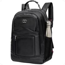 Mochila Utilibag Masculina Feminina Faculdade Impermeável Resistente Grande Preto