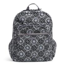 Mochila Vera Bradley XL Campus Charcoal Medallion Cotton