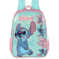 Mochila verde un stitch