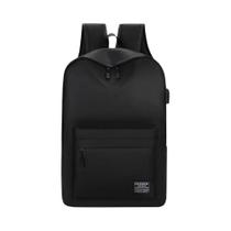 Mochila Versátil Lavável De Tecido Oxford De 15 Polegadas Unissex Preta Cinza Azul Vermelha Para