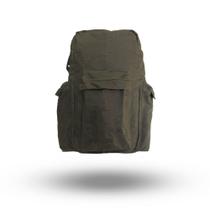 Mochila Vertical em Lona 50Litros - Verde Militar Mochila Vertical em Lona 50Litros - Verde Militar