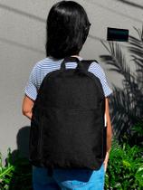 Mochila Vertical Lisa Bolsa Escolar Trabalho Viagem Mala Faculdade Fut masculina feminina .