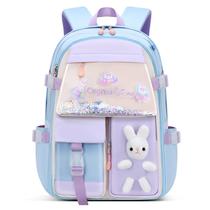 Mochila VIDOSCLA Bunny Girls para escola Kawaii Blue L