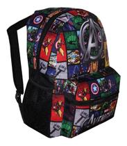 Mochila Vingadores Masculina Infantil Juvenil Passeio Costas Mochila Vingadores Masculina Infantil Juvenil Passeio Costas