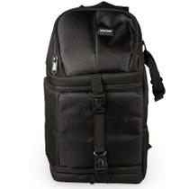 Mochila Vivitar DKS 15 para equipamento fotográfico (Fundo cinza)