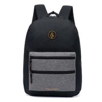 Mochila Volcom School 18L SM25 Preto/Cinza