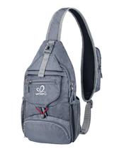 Mochila WATERFLY Dobrável Pequena Transversal Cinza 37x20x9 cm Mochila WATERFLY Dobrável Pequena Transversal Cinza 37x20x9 cm