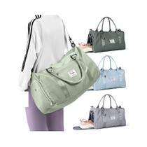 Mochila Weekender BJLFS para mulheres e homens rosa 27x55x18cm Mochila Weekender BJLFS para mulheres e homens rosa 27x55x18cm