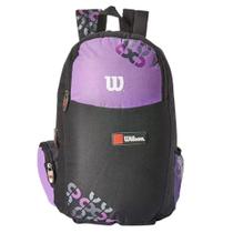 Mochila Wilson Esportiva Unissex - Preto e Roxo