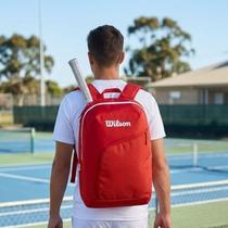 Mochila Wilson Padel Tour Vermelha e Branca