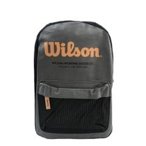 Mochila Wilson Sporting Goods Co Unissex Grafite Preto Laranja TAMANHO:UN