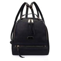 Mochila Wj Monocolor c/ Metal Resinado - Feminina Mochila Wj Monocolor c/ Metal Resinado - Feminina