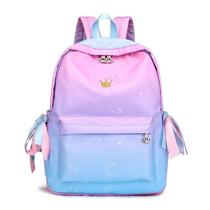 Mochila Wokex Girls Travel Casual School, rosa, azul