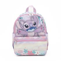 Mochila Wondapop Lilo & Stitch Angel 13 Nylon Rosa