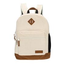 Mochila Wrangler Yellowstone - Estilo Western em Veludo Corda Creme