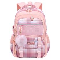 Mochila WYCY Kids School para meninas, bolsa grande, rosa