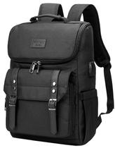 Mochila YALUNDISI Vintage Travel Laptop 15,6" com porta USB preta Mochila YALUNDISI Vintage Travel Laptop 15,6" com porta USB preta