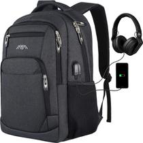 Mochila YAMTION School de 17 polegadas com porta USB resistente à água Mochila YAMTION School de 17 polegadas com porta USB resistente à água
