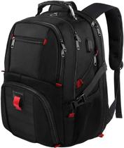 Mochila YOREPEK Travel 50L com porta de carregamento USB para laptop de 17 polegadas