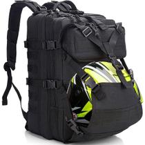 Mochila YOUNGOA 20L com alças ajustáveis impermeáveis pretas