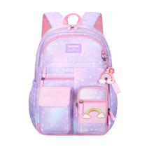 Mochila Youngsing Roxa para o Ensino Fundamental Mochila Youngsing Roxa para o Ensino Fundamental