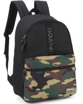 Mochila yp4you camuflada costal grande reforçada Mochila yp4you camuflada costal grande reforçada