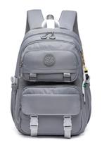 Mochila Yupe Casual Cinza Feminina Mochila Yupe Casual Cinza Feminina