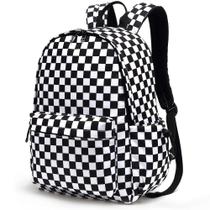 Mochila Yusudan Checkered School para meninas impermeável