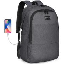 Mochila ZOMAKE para Laptop 15,6" - Resistente à Água com Porta USB