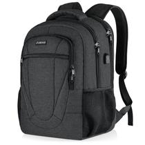 Mochila ZUBOND Black School para adolescentes, meninos, homens e mulheres, 15,6 polegadas Mochila ZUBOND Black School para adolescentes, meninos, homens e mulheres, 15,6 polegadas