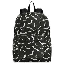 Mochila ZZwwr Stylish Bats Halloween Pattern 25L poliéster