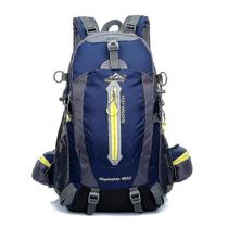 Mochilas caminhadas camping montanhismo mochila para homens mulheres azul escuro