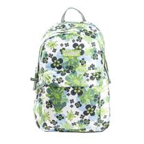 Mochilas Escolar Yes Street Estampadas Branco e Verde Flor Grande Faculdade Viagem Criança Aula Mochilas Escolar Yes Street Estampadas Branco e Verde Flor Grande Faculdade Viagem Criança Aula