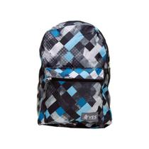 Mochilas Escolar Yes Street Estampadas Leve Preto Azul Aula Espaçosa Criança Grande Faculdade Aula Mochilas Escolar Yes Street Estampadas Leve Preto Azul Aula Espaçosa Criança Grande Faculdade Aula