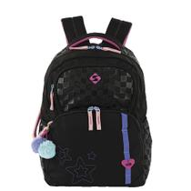 Mochilas Sestini G Color Pop Unissex Preto