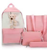 Mochilas Ursinho Impermeável Jogo, Necessaire, Estojo, Bolsa Maternidade, Mamãe Bebe Mochilas Ursinho Impermeável Jogo, Necessaire, Estojo, Bolsa Maternidade, Mamãe Bebe